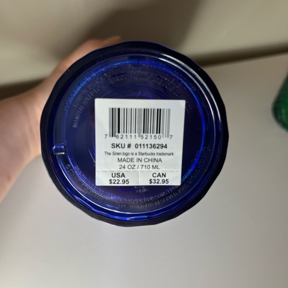 👻SOLD👻 Starbucks Holographic Cold Tumblr Cup 24 oz - Picture 6 of 6